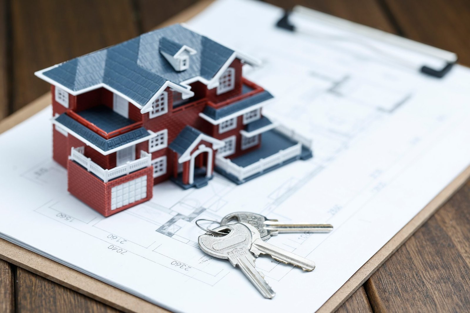 Modern residential real estate development